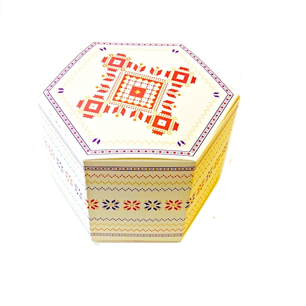 Коробка шестиугольная 14*7*9 cм | упак. 10 шт