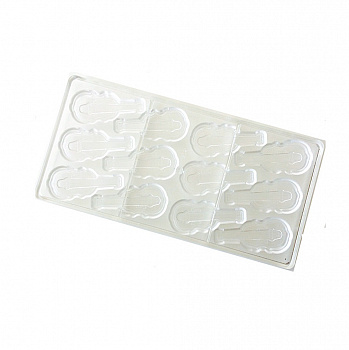 Поликарбонатная форма для шоколада 275*135*24 мм | Скрипка мод.2021