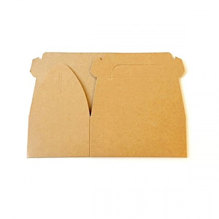 Крафт-коробка с ручками (сундучок) 12*8*6 см | упак. 25 шт Крафт-коробка с ручками (сундучок) 12*8*6 см | упак. 25 шт