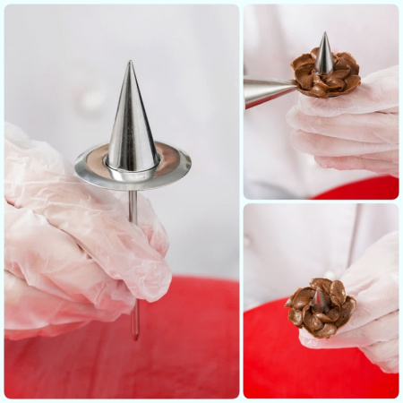 Кондитерские гвоздики Tulip™ №910 конус для роз (Witches Hat) Кондитерские гвоздики Tulip™ №910 конус для роз (Witches Hat)