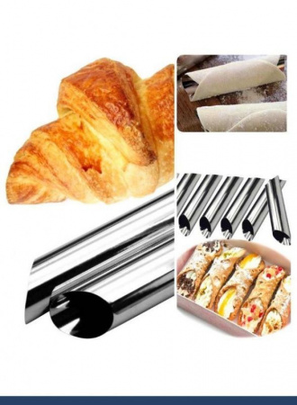 Трубочка-рог для выпечки 120 мм, Набор 3 шт Трубочка-рог для выпечки 120 мм, Набор 3 шт