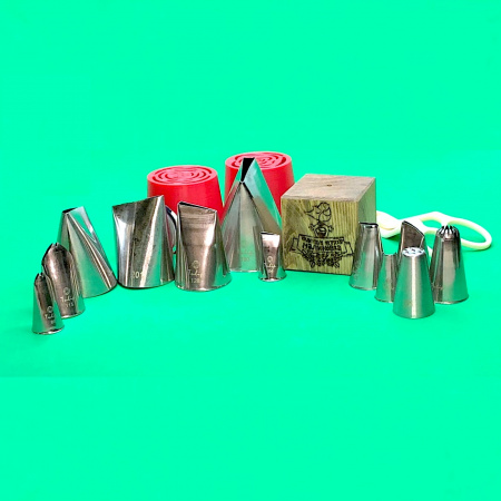 Набор (большой) кондитерские инструменты 17 шт | ЗЕФИРНАЯ Флористика от Малиновки (в.2)