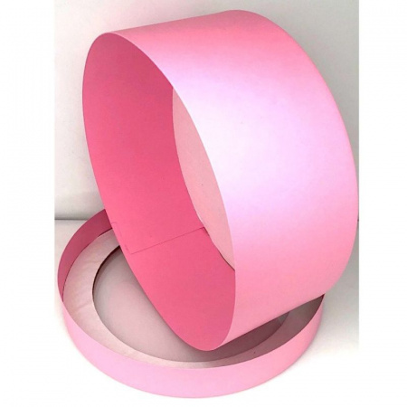 Коробка для выпечки круглая (шайба) 20•8 см РОЗОВАЯ (окно, крышка+дно) | упак. 5-20 шт Коробка для выпечки круглая (шайба) 20•8 см РОЗОВАЯ (окно, крышка+дно) | упак. 5-20 шт