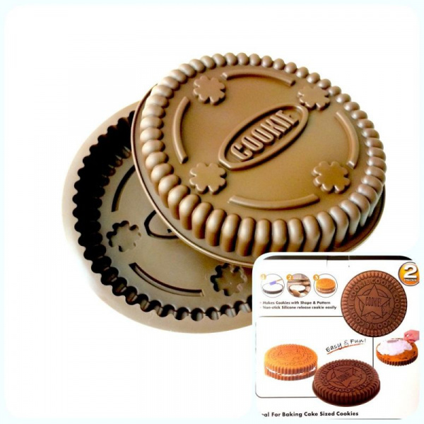 Силиконовая форма для выпечки | 2 Сооkiе ∅250 мм