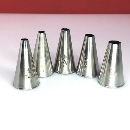 Кондитерская насадка трубочка №10 Tulip™ | d 6.4 mm