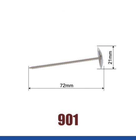 Кондитерский гвоздик 901 Tulip™ выпуклый мини Ø 22 мм Кондитерский гвоздик 901 Tulip™ выпуклый мини Ø 22 мм