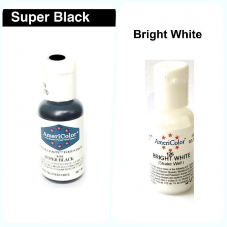 Краситель гелевый Америколор Чёрный 21 г. | Super Black