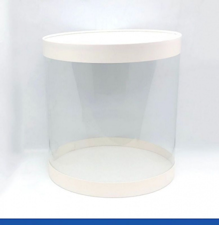 Коробка тубус 24•24 см БЕЛЫЙ (3 части: крышка, дно, боковина) | упак. 1, 5, 10 шт Коробка тубус 24•24 см БЕЛЫЙ (3 части: крышка, дно, боковина) | упак. 1, 5, 10 шт